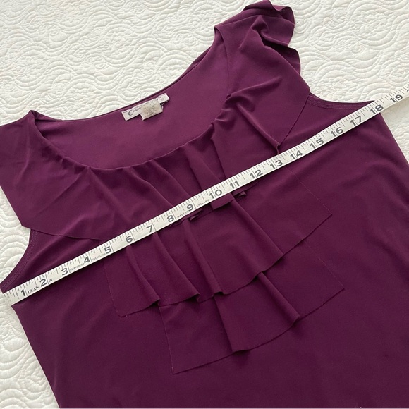 Claudia Richard Sleeveless Top Size Medium - Picture 8 of 12